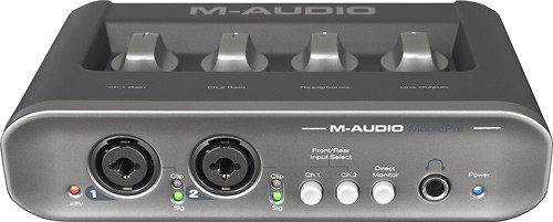 avid - m-audio mobilepre usb audio interface